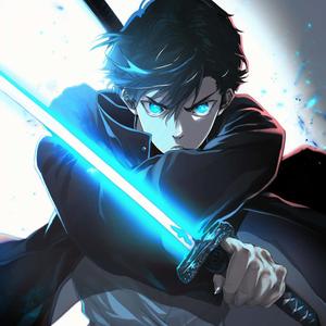 Manawielder Seong Jin-Woo in Solo Leveling solo leveling wallpaper