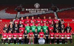 Manchester United 2013-2014 Squad manchester united wallpaper