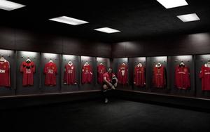 Manchester United Locker Room manchester united wallpaper