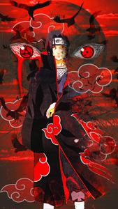 Mangekyo Sharingan And Akatsuki Uchiha Itachi PFP itachi pfp wallpaper