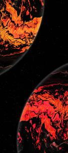 Marble Colored Planets On Samsung Full HD samsung full hd wallpaper