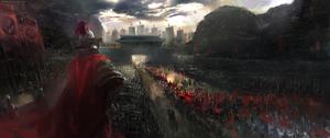 Marching Samurai Soldiers samurai wallpaper