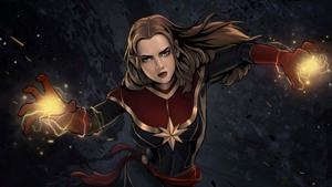 Marvel Superheroes Unite on a 4K Background 4k marvel wallpaper