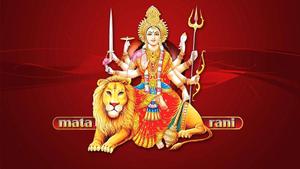 Mata Rani Abstract Red Background mata rani wallpaper