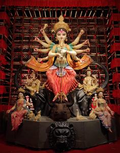 Mata Rani On Bull's Head mata rani wallpaper