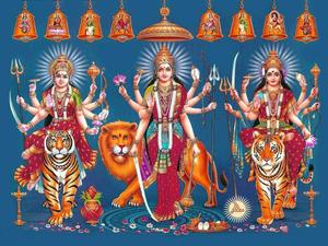Mata Rani Three Versions mata rani wallpaper