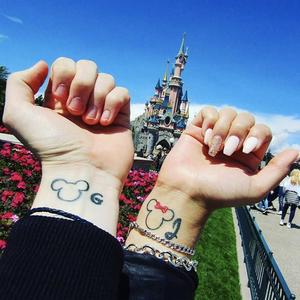Matching BFF Disney Tattoo matching bff wallpaper