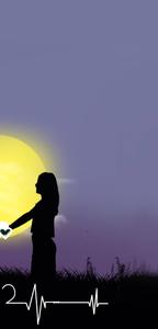Matching Couple Female Art matching wallpaper