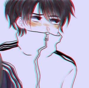 Matching Couple Pfp Blushing Anime Boy matching couple pfp wallpaper