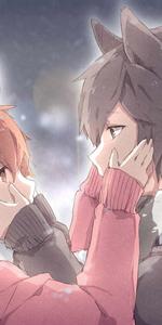 Matching Couple Pfp Holding Faces matching couple pfp wallpaper