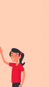 Matching Female High-Five matching wallpaper