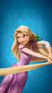Matching Princess Rapunzel matching wallpaper