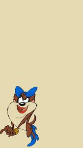 Matching Tasmanian She-Devil matching wallpaper