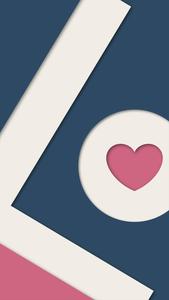 Matching White Love Letters matching wallpaper