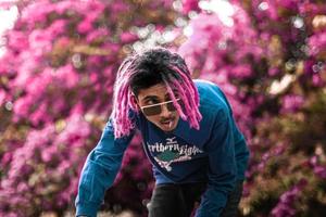 MC Stan, the dynamic underground rapper from Pune, caught in a candid moment. mc stan wallpaper