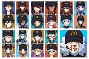 McDonalds Anime Meme PFP meme pfp wallpaper