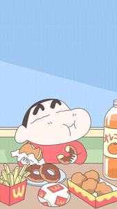 McDonald's Crayon Shinchan Aesthetic shinchan aesthetic wallpaper