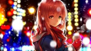 Meet Emiko, the cutest anime girl who loves to explore the world! anime girl wallpaper