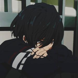 Melancholic Emo Girl PFP emo pfp wallpaper