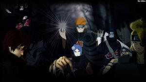 Members of the Akatsuki Group in Naruto Shippuden naruto shippuden wallpaper