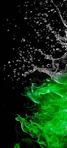Men Phone Liquid Green Fire men phone wallpaper