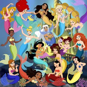 Mermaid Disney Princesses disney princess wallpaper