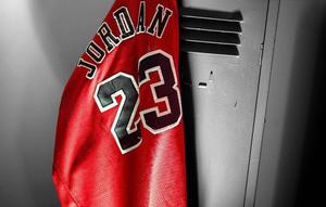 Michael Jordan in His Classic Red Jersey michael jordan wallpaper