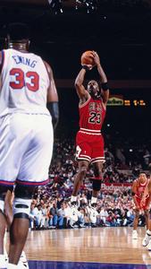 Michael Jordan Sinking The Free Throw michael jordan wallpaper