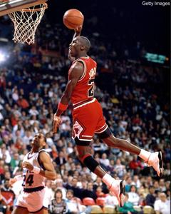 Michael Jordan Soars Through the Air michael jordan wallpaper