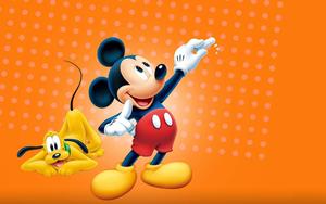 Mickey Mouse and Pluto best friends forever mickey mouse wallpaper