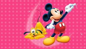 Mickey Mouse spreading a message of joy and friendship mickey mouse wallpaper