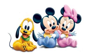 Mickey Mouse stands in front of a magical world mickey mouse wallpaper