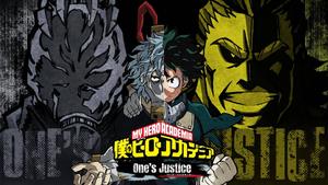 Midoriya and Bakugo - Rivals in the Way of Heroes my hero academia wallpaper