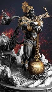 Mighty Lord Hanuman 3D lord hanuman 3d wallpaper