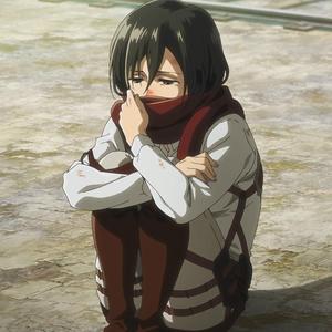 Mikasa Ackerman Sad PFP sad pfp wallpaper