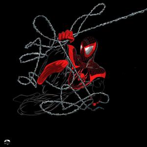 Miles Morales embracing his superhero identity miles morales wallpaper