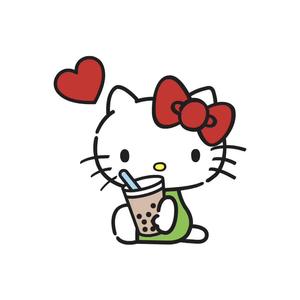 Milk Tea Hello Kitty PFP hello kitty pfp wallpaper