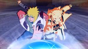 Minato And Naruto Rasengan minato wallpaper