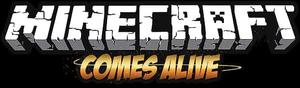 Minecraft Comes Alive Mod Logo minecraft logo wallpaper