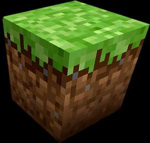 Minecraft Grass Block Graphic minecraft logo wallpaper