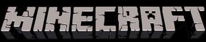Minecraft Logo Cracked Texture minecraft logo wallpaper