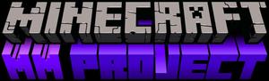Minecraft Logowith Purple Reflection minecraft logo wallpaper