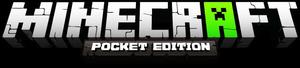 Minecraft_ Pocket_ Edition_ Logo minecraft logo wallpaper