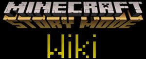 Minecraft_ Story_ Mode_ Logo minecraft logo wallpaper