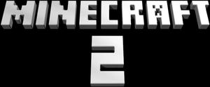 Minecraft_2_ Logo_ Black_ Background minecraft logo wallpaper
