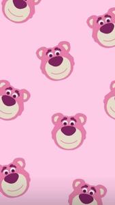 Mini Lotso Pattern lotso wallpaper