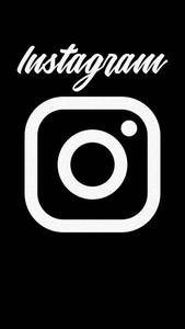 Minimal Black Instagram Logo instagram wallpaper
