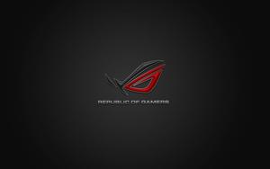 Minimalist Asus ROG Symbol Logo asus rog wallpaper