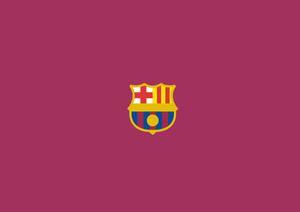 Minimalist Barcelona FC Logo barcelona wallpaper