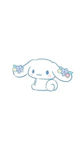 Minimalist Cinnamoroll Sanrio Wallpaper